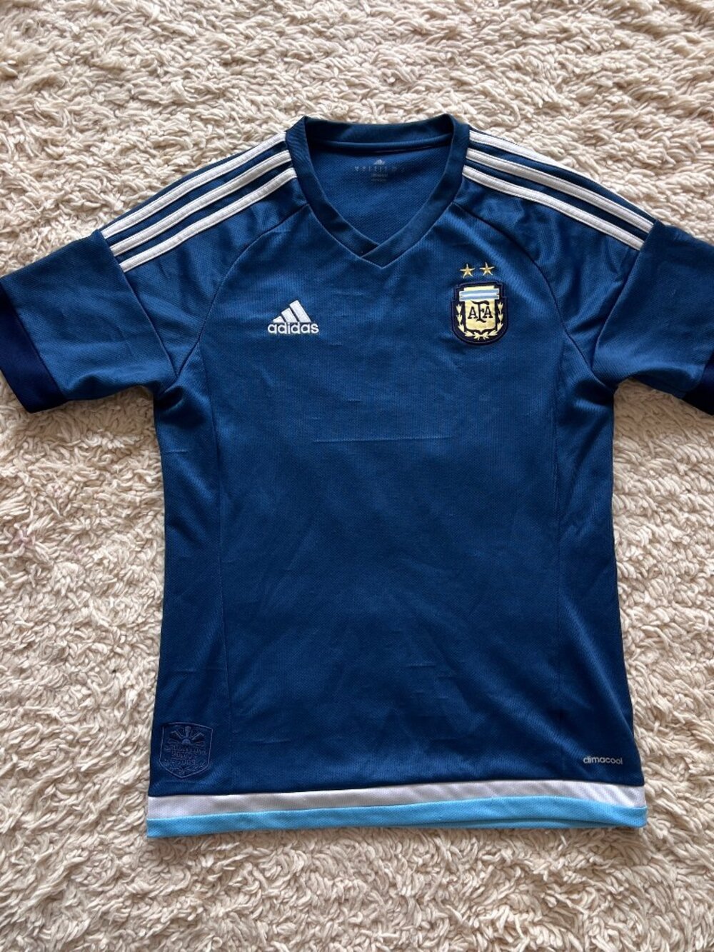 Adidas Argentina AFA Away Jersey Navy Climacool